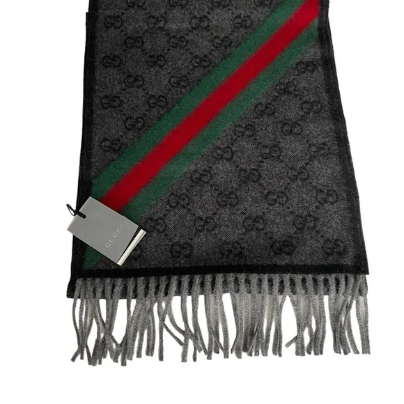 🔥🔥🔥new Authentic GUCCI scarf 100% wool - Picture 6 of 10